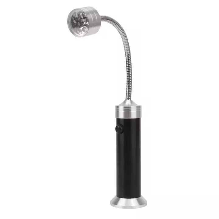 Lámpara De Tubo Suave 1 Pieza Luz Exterior 9 Lámparas LED Para Barbacoa Y Parrilla Base Magnética Ajustable De 360° Luz Super Brillante Accesorio De Barbacoa Metálico - 1