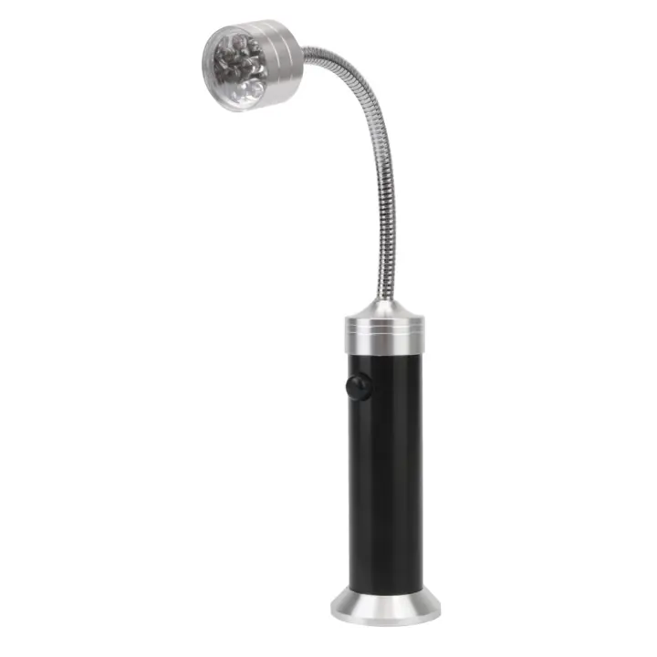 Lámpara De Tubo Suave 1 Pieza Luz Exterior 9 Lámparas LED Para Barbacoa Y Parrilla Base Magnética Ajustable De 360° Luz Super Brillante Accesorio De Barbacoa Metálico - 1