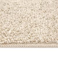 Alfombra Shaggy con respaldo de látex crema 200x200 cm - details 6