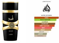 Descubre el pack Lattafa Asad + Asad Zanzibar, dos perfumes Arabes. Eau de Parfum de 100 ml cada uno. Asad ofrece una fragancia intensa y especiada, mientras que Zanzibar aporta frescura exótica. Ideal para regalo o uso diario. - details 1