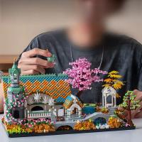 Juego De Bloques De Construcción Mágico Y Encantador Mystical Valley Set De Juguetes Creativos Para Adultos Enhance Skills De Motriz Finos - details 1