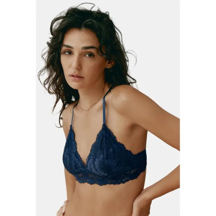 Black Limba - Sujetador de mujer Feroe estilo bralette con espalda nadadora - 1