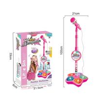 Microfono Con Rocking-Roll Para Niños Y Niñas Instrumento Musical De Karaoke Con Estuche Regalo Educativo Para Cumpleaños Adecuado Para Edades 3-12 Años - details 9