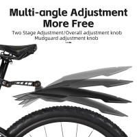 2Pcs Guardabarros De Bicicleta Ajustable Para Rueda De 26 27.5 29 Pulgadas Frontal Y Trasera Protección Contra Salpicaduras MTB Piezas De Ciclismo - details 11