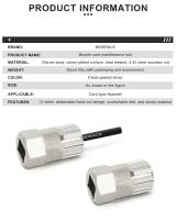 Herramienta De Remoción De Anillo De Bloqueo De Casete RIDERACE Para Shimano SRAM SunRace Herramientas De Reparación De Bicicleta Road MTB - details 0