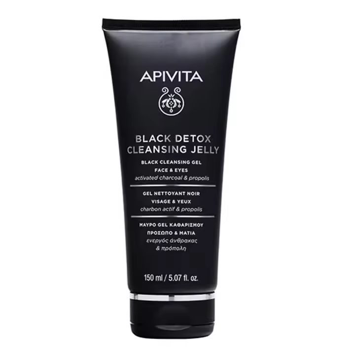 Apivita Gel Limpiador Detox Negro 150ml - 1