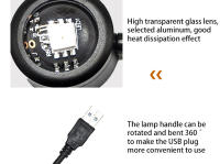 Lámpara De Noche LED USB Proyector De Puesta De Sol Para Decoración De Fiesta Dormitorio Sala De Estar Luz Neón Atmosfera - details 12