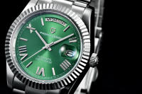 Reloj Mecánico PAGANI DESIGN 2025 DD36 Para Hombre Con Dial De Meteorito Acero Inoxidable Resistente Al Agua 10Bar Cristal De Zafiro - details 13
