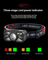 Lámpara De Cara Recargable Con Sensor De Movimiento IR LED Impermeable Para Camping Pesca Ciclismo Y Actividades Al Aire Libre - details 7