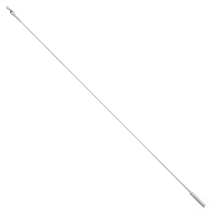 Riel Chyc Tirador Aluminio Plastificado Blanco 1 Metro para Cortinas y Visillos - 1