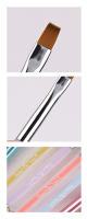 Pincel De Uñas Con Manija De Cristal Doble Gel Para Pintura Y Manicura Artículos De Belleza Y Cuidado Personal Material De Nylon - details 1