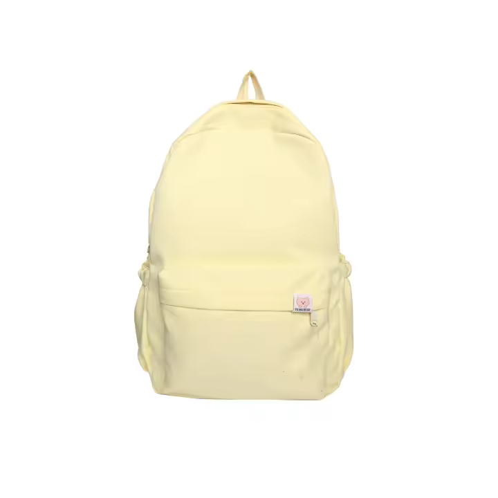 Mochila Suave Para Hermana Color Sólido Gran Capacidad Estudiante Escuela 2022 Invierno Mochila Universitaria De Estilo INS Para Estudiantes De Colegio - 1