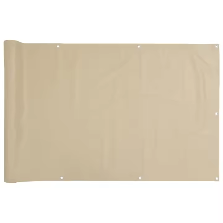 Toldo para Balcón lona Oxford beige 120x600 cm - 1