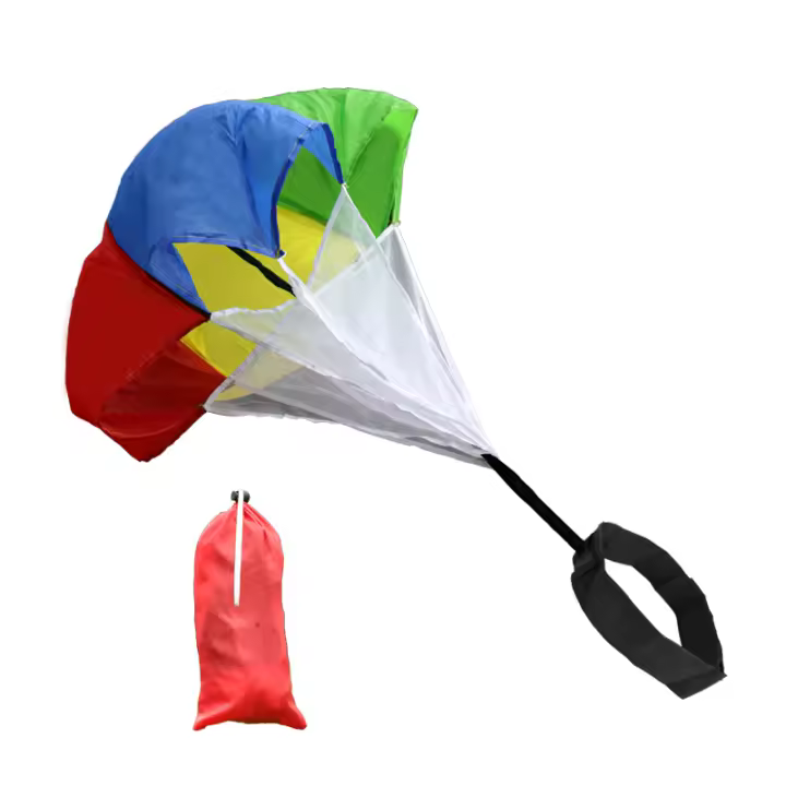 Paracaídas De Fútbol Resistente Con Colores Para Entrenamiento De Fuerza Y Fitness Para Adultos Sombrilla Deportiva De Aire - 1