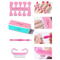 YIKOOLIN Kit De Manicura De Uñas 12 Piezas Con Cortauñas Y Empuñadura De Uñas Set De Arte De Uñas Con Archos De Uñas De Acero Inoxidable - details 2