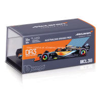 Bburago 1:43 Coche De Juguete De Aleación Modelo F1 McLaren MCL36 2022 Lando Norris #4 Daniel Ricciardo #3 Diecast Coche De Colección Sin Batería Para Mayores De 14 Años - details 7