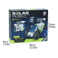 Kit De Construcción Solar Para Niños 12 En 1 STEM Educativo Experimento Con Panel Solar Kit De Energía Solar DIY Regalo Educativo Para Niños De 3 a 12 Años - details 6