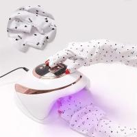 Guantes De Protección UV Para Uñas 2pcs Protección Contra Rayos UV Para Lámpara LED Herramientas De Manicura a Prueba De Radiación - details 0