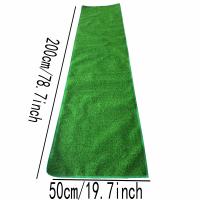 1pc Sintético Césped Artificial De PP+PE Bandera De Mesa De Jardín Simulación Decoración Al Aire Libre Paisajismo Falso Césped - details 6