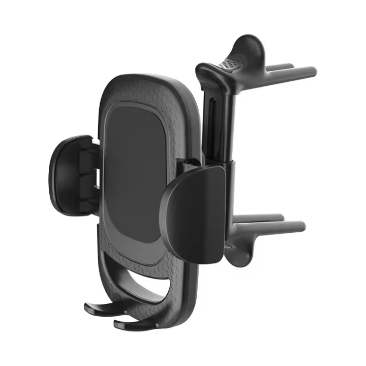 Soporte de teléfono para ventilación de coche Redondo, rotación de 360 Grados, Manos gratis, con una mano Operación, prevención de rayones - 1
