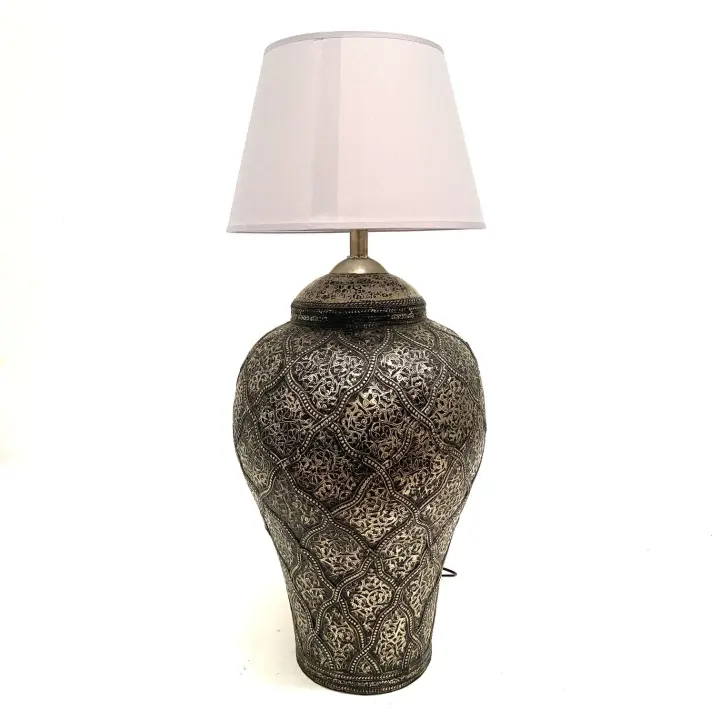 Lámpara Marroquí Botella de Alpaca 75cm - 1