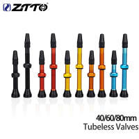 ZTTO 2pcs Válvula De Neumático De Bicicleta F/V Presta Tubeless Para MTB Y Carretera Válvulas De Rueda CNC Aleación Nipple Cobre Herramienta De Válvula 40mm 60mm 80mm - details 0