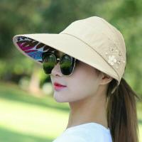 Sombrero De Verano Para Mujer Con Pico Ancho Plegable Protección UV Sombreros De Playa Capaz De Protegerse Del Sol - details 4