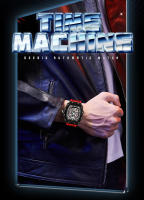 Reloj De Pulsera Deportivo De Lujo Automático De Movimiento Mecánico Deesio Resistente Al Agua Con Luz Táctil Para Hombres Regalo De Cumpleaños - details 5