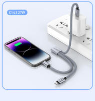 Cable De Datos De Carga Super Rápida 100W 3-en-1 Desmontable Libremente Para iPhone Huawei Xiaomi Con Conectores USB a Lightning Y Tipo C - details 5