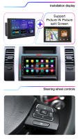 Radio De Coche XIMA Android 13 2 Din Multimedia Carplay Estéreo Bluetooth Para Hyundai Nissan Toyota Kia Tamaño 7/9/10 Pulgadas RAM 6G ROM 128G Soporte WiFi Y Navegación GPS - details 5