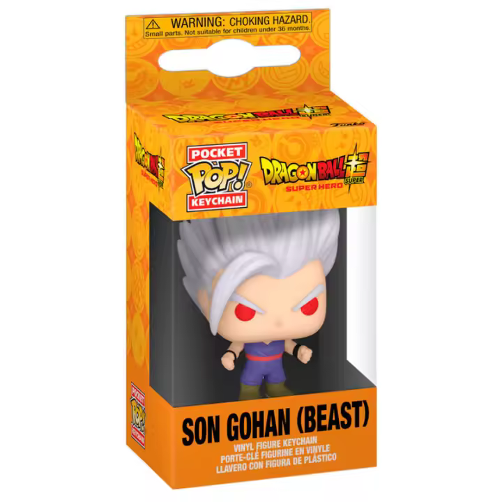 Llavero Pocket POP Dragon Ball Super Super Hero Gohan BeastFigura  Coleccionable - Idea de Regalo- Mercancia Oficial - Juguetes para Niños y Adultos - Movies Fans - Muñeco para Coleccionistas y Exposición - 1