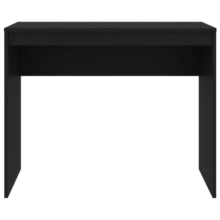 VidaXL Escritorio de madera multifuncional negro 72x90x40 cm - 1