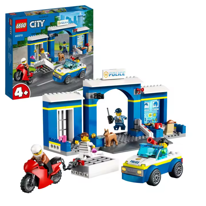 Persecución en la Comisaría de Policía - LEGO CITY 60370 - 1