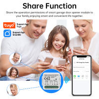 Módulo Controlador Inteligente Para Puerta De Garage Tuya WIFI/Zigbee Compatibilidad Con Alexa Google Home Assistant Siri Voceado Control - details 8