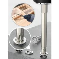 Juego De Destornilladores Magnéticos Torx Extra Largo 100/50mm Seguridad Anti-Robo Punta De Estrella Para Herramienta Rotativa Material De Alta Carbono - details 1