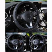 Cubierta De Volante Universal Para Coche 37/38cm No Eslipante De Cuero PU Embossado Accesorio Para Automóviles - details 5