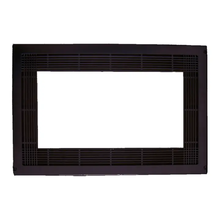 Marco microondas Negro universal con rejilla recortable 60x40 Micel soporte microondas cocina accesorios rejilla microondas - 1