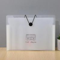 Caja De Almacenamiento De Carpetas A4 Estilo Insert Transparente Herramienta De Organización Y Clasificación De Pruebas Y Libros De Datos - details 6