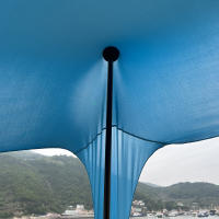 Carpa De Playa Al Aire Libre Refugio Del Sol Para Camping Sombrilla Unipersonal Impermeable Y Antiviento UPF50+ Portátil Para Familia - details 7