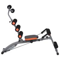vidaXL Entrenador de abdominales en forma de L con cuerdas elásticas - details 2