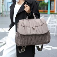 Bolsa De Diaper Para Mamá Con Gran Capacidad Viaje Nappy Barbacoa De Tela Con Estropadillo De Cambio Y Bolsa De Amamantar Conveniente Para Bebé - details 3