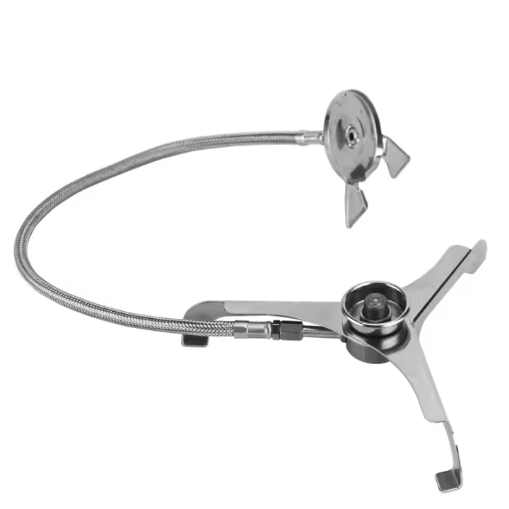 Adaptador De Estufa De Camping APG Conector De Cocina Largo Convertidor De Gas Para Picnic Acero Inoxidable Manual - 1