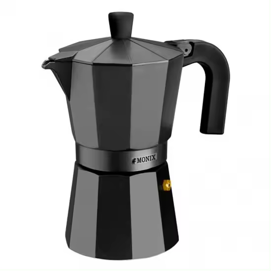 CAFETERA ITALIANA MONIX VITRO-NOIR 9T - 1
