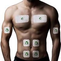 TESMED Todo el Cuerpo 8 electrodos MM. 50x50 + 8 electrodos MM. 50x100-Fórmula All Body-Para Todos Los electroestimuladores with Cables de Enchufe de 2mm. - details 1