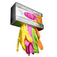 AMPRI Estuche de Guantes de nitrilo desechables MULTICOLOR, mezcla de colores, sin polvo, estilo tutti frutti de Med-Comfort - details 5