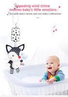 Juguete Colgante Para Bebé Nuevo Con Alto Contraste Negro Y Blanco Mocion De Campanas Suave De Peluche Rattle Educativo Para Infantes De 0 a 12 Meses - details 6