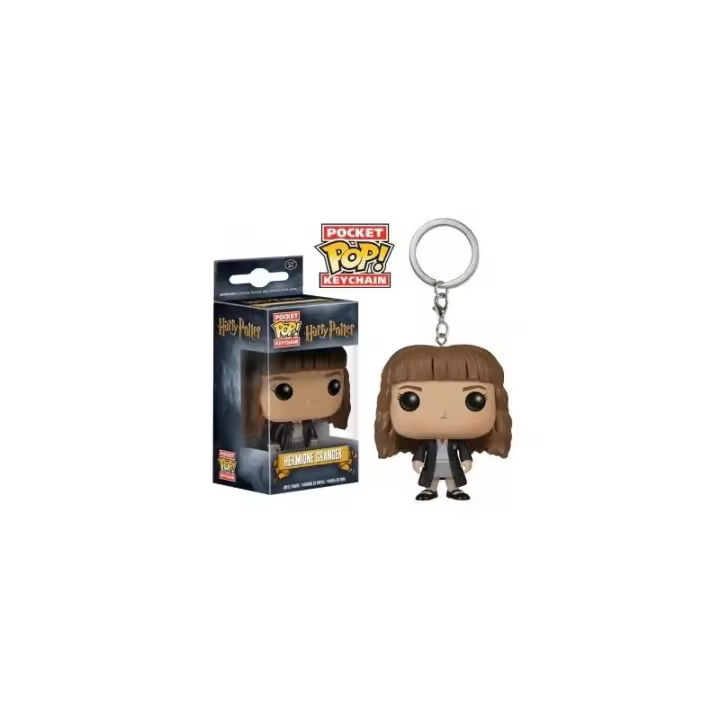 Funko- POP! Keychain Harry Potter-Hermione - Figura Coleccionable Oficial - Juguete para Niños y Adultos - Fans - Diversidad de Personajes y Temáticas - 1