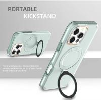Magsafe-soporte magnético para lente de teléfono, Funda transparente de lujo para iPhone 16, 15 Pro Max, 12, 13, 14, 15 Plus - details 9