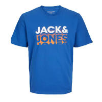 Jack & Jones Camiseta de Algodón Serie Core Mod JCOGRADIENT CNECK logo estampado Moda Casual Informal REF 269969 - details 1