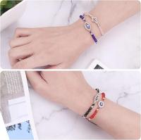 12 pulseras de ojo malvado multicolor, pulseras mexicanas, cuentas de ojo malvado, amuleto de protección contra el mal de ojo, tobilleras, pulsera para mujeres y hombres - details 2
